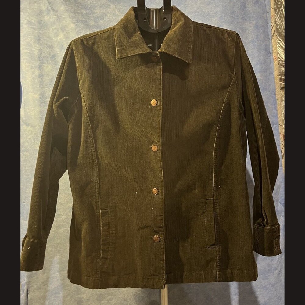 Corduroy Jacket Black PXL